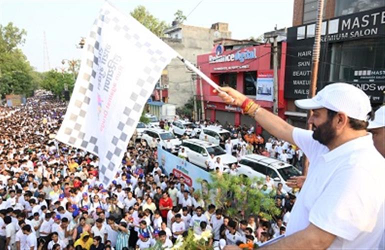 Make cleanliness, drug-free and healthy lifestyle a people's movement - Naib Singh Saini.